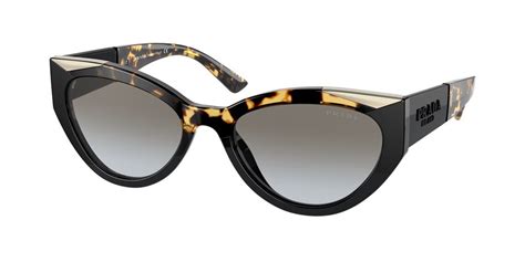 prada pr 09qs cinema sunglasses 1ab0a7 black|Prada Black Catwalk Cinema 49 mm Sunglasses 0PR 09QS .